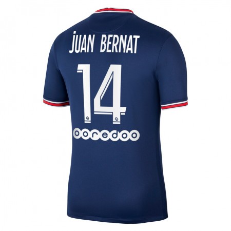 Fußballtrikots Paris Saint-Germain PSG Juan Bernat 14 Heim Trikotsatz 2021-2022 Fußballtrikots Paris Saint-Germain PSG Juan Bernat 14 Heim Trikotsatz 2021-2022